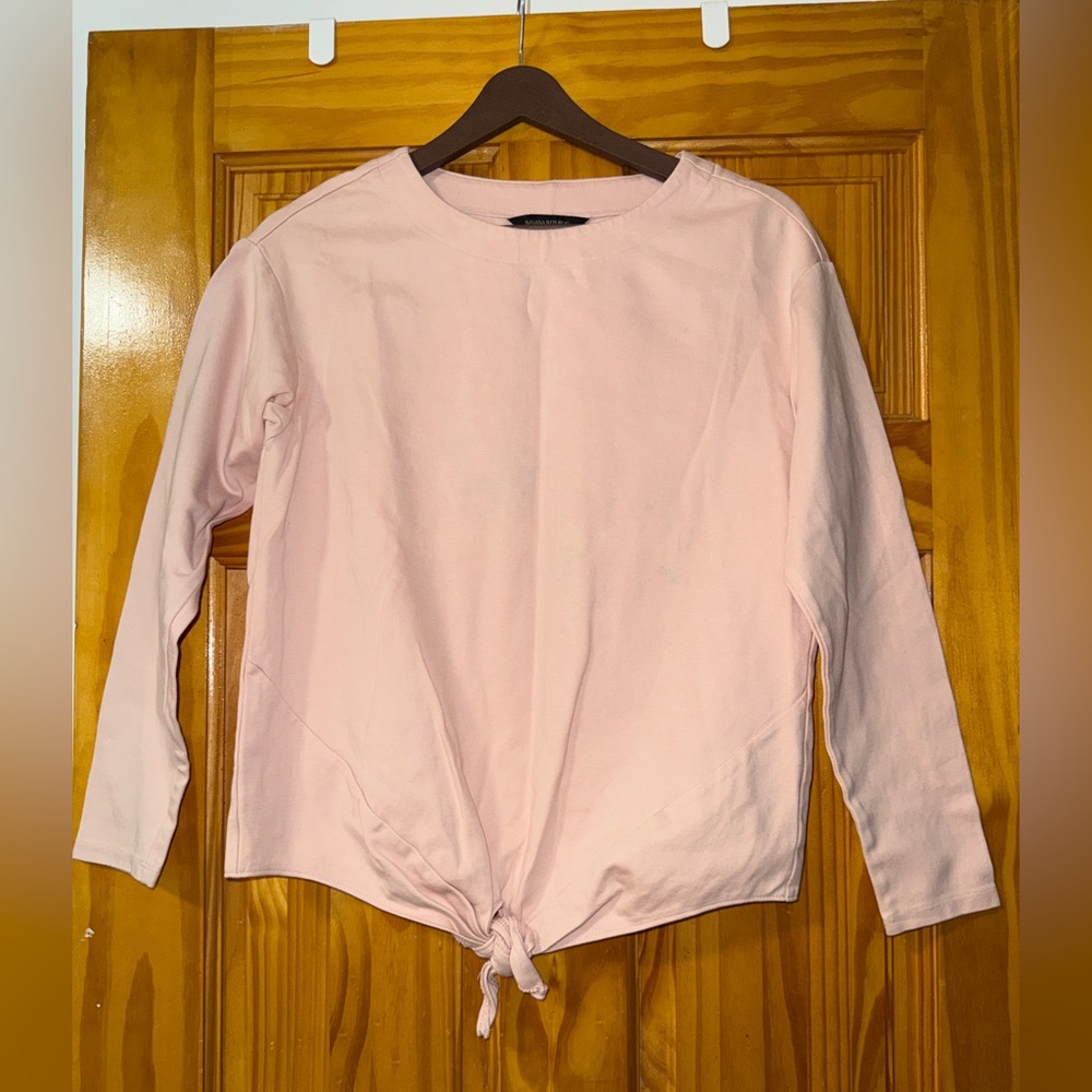Banana Republic Light Pink Long Sleeve Top, size XS